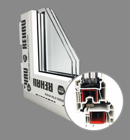 REHAU GRAZIO — ИЗЯЩНЫЙ ДИЗАЙН И ИСКЛЮЧИТЕЛЬНЫЕ ТЕПЛОЗАЩИТНЫЕ СВОЙСТВА